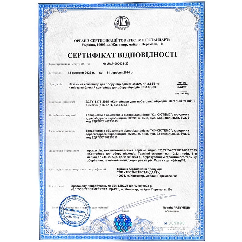 Сертифікати